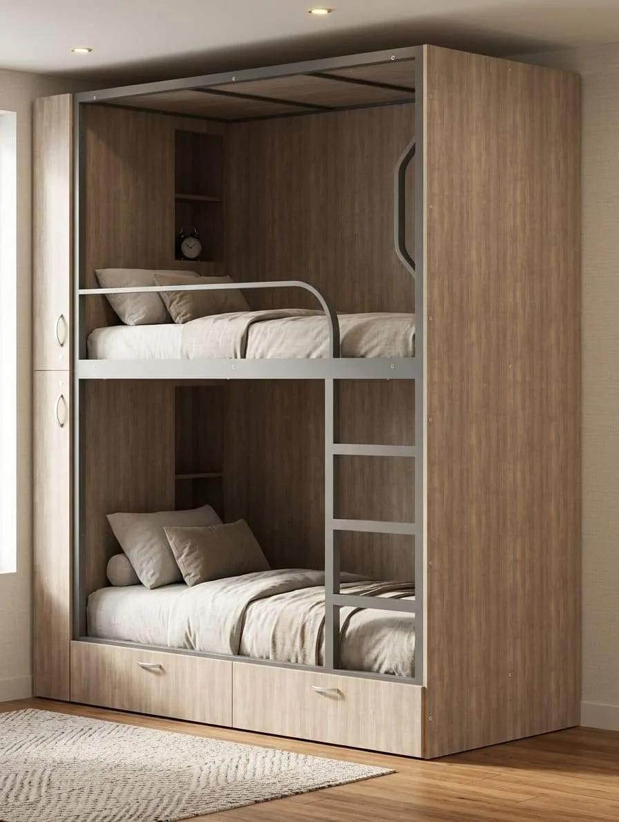 Модель A2 - капсульная мебель для хостела